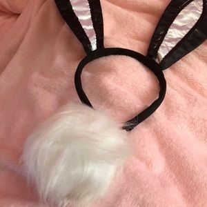 Sequin Bunny Ears & Tail